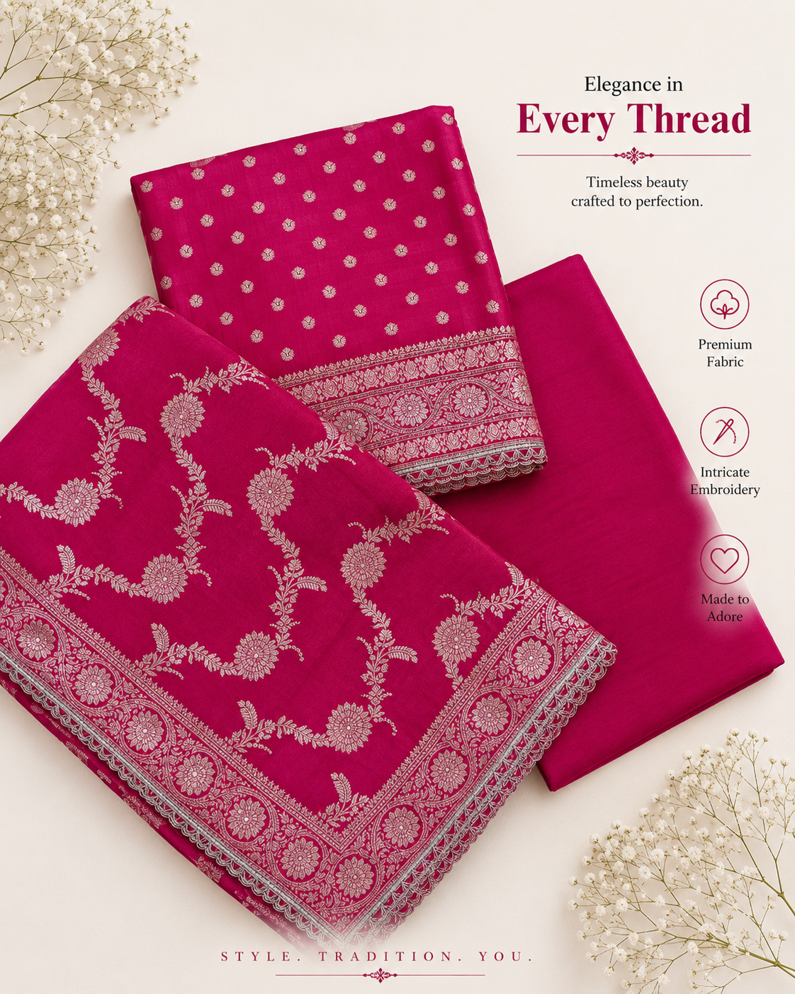 Banarsi Brocade silk