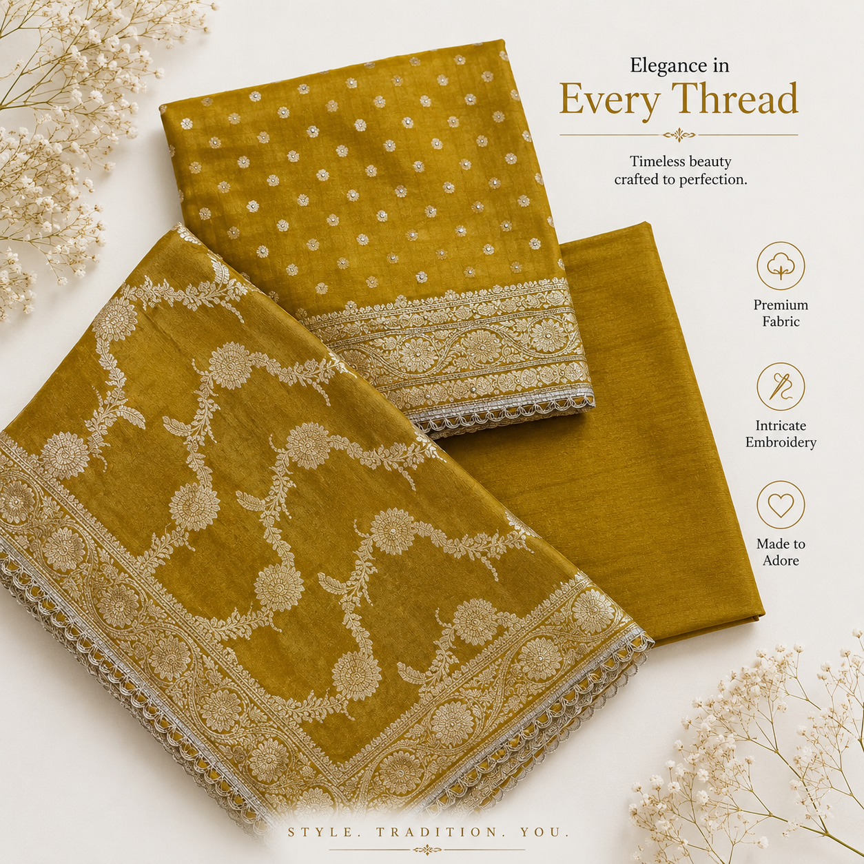 Banarsi Brocade silk
