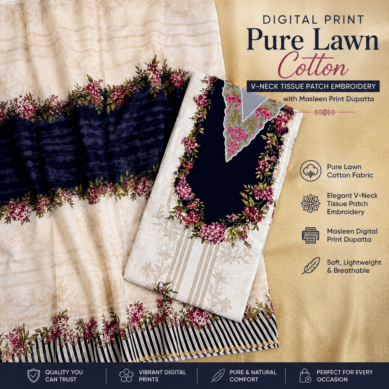Pure Lawn Cotton