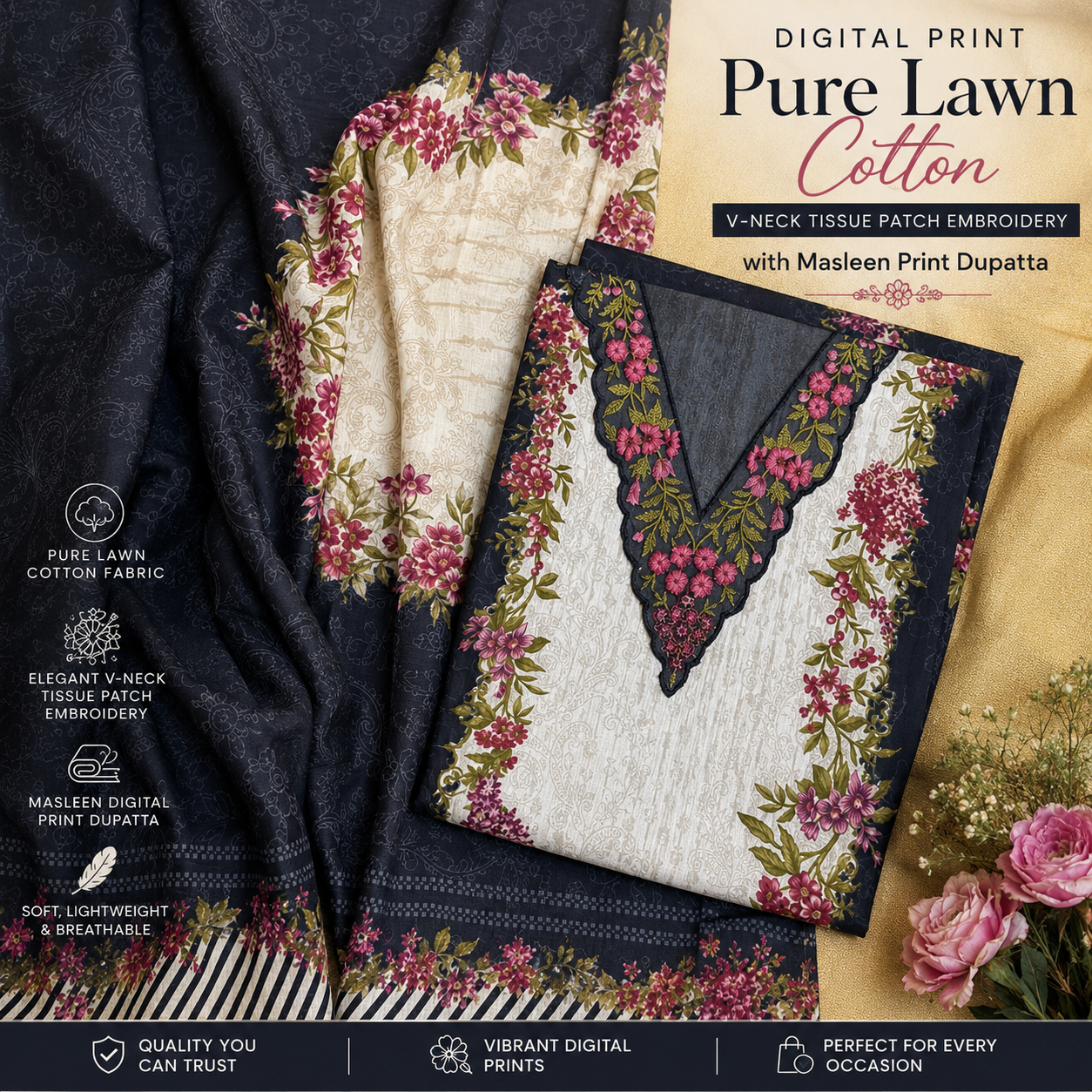 Pure Lawn Cotton