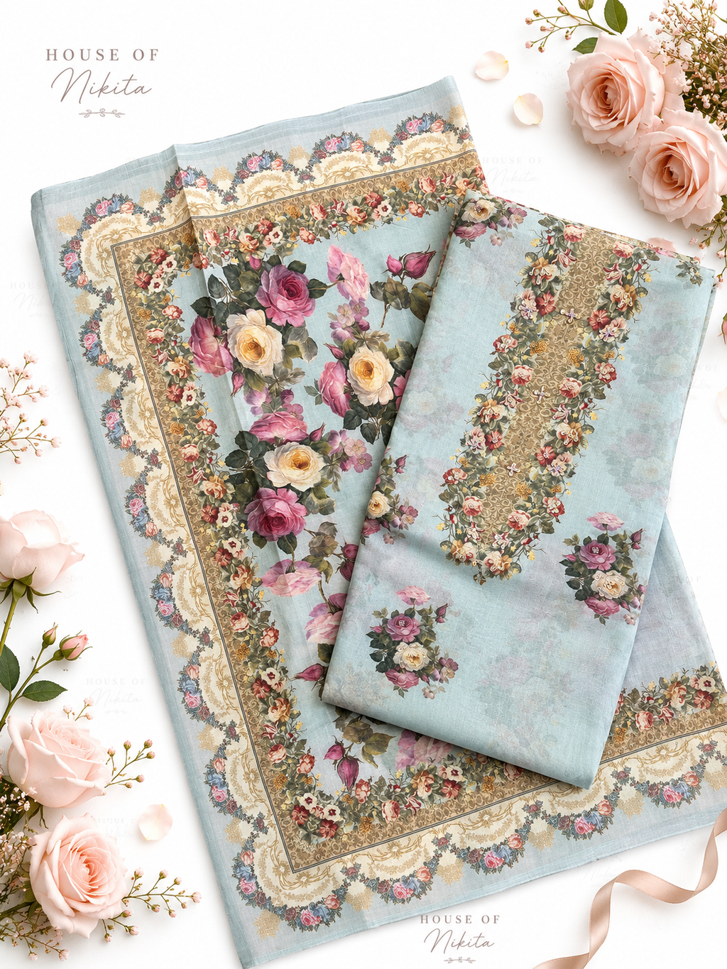 Digital Floral  print