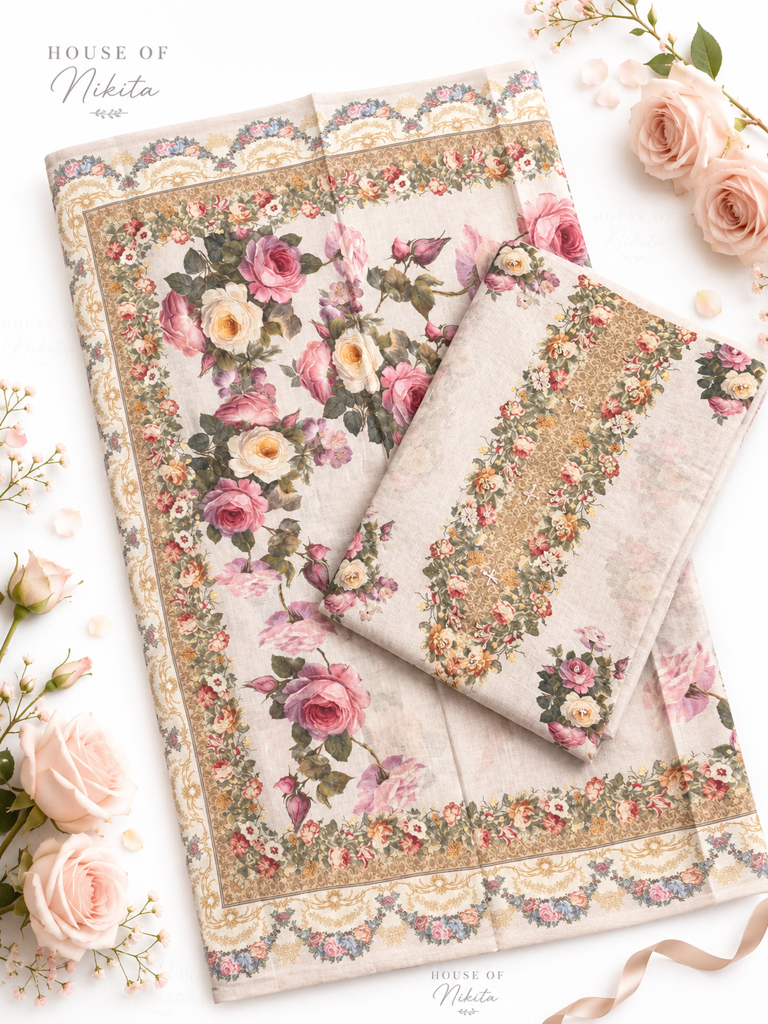 Digital Floral  print